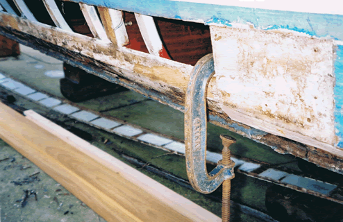 port-side hull