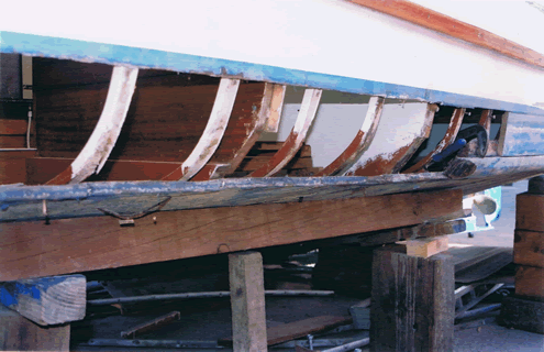 port side hull